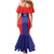 Personalized Croatia 2024 Football Family Matching Mermaid Dress and Hawaiian Shirt Hrvatska Vatreni - Wonder Print Shop