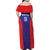 Personalized Croatia 2024 Football Family Matching Off Shoulder Maxi Dress and Hawaiian Shirt Hrvatska Vatreni - Wonder Print Shop