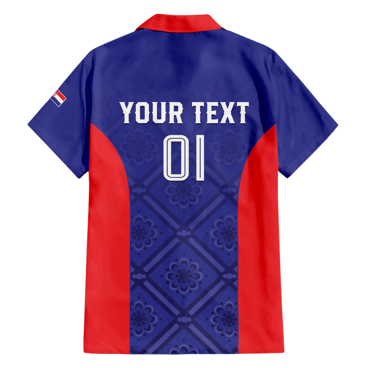 Personalized Croatia 2024 Football Family Matching Short Sleeve Bodycon Dress and Hawaiian Shirt Hrvatska Vatreni - Wonder Print Shop