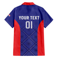 Personalized Croatia 2024 Football Family Matching Short Sleeve Bodycon Dress and Hawaiian Shirt Hrvatska Vatreni - Wonder Print Shop