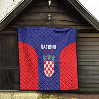 Croatia 2024 Football Quilt Hrvatska Vatreni - Wonder Print Shop