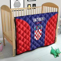 Croatia 2024 Football Quilt Hrvatska Vatreni - Wonder Print Shop