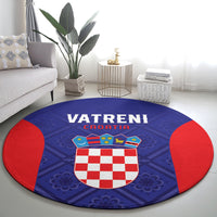 Croatia 2024 Football Round Carpet Hrvatska Vatreni