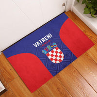 Croatia 2024 Football Rubber Doormat Hrvatska Vatreni - Wonder Print Shop
