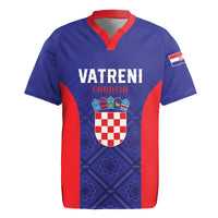 Personalized Croatia 2024 Football Rugby Jersey Hrvatska Vatreni - Wonder Print Shop
