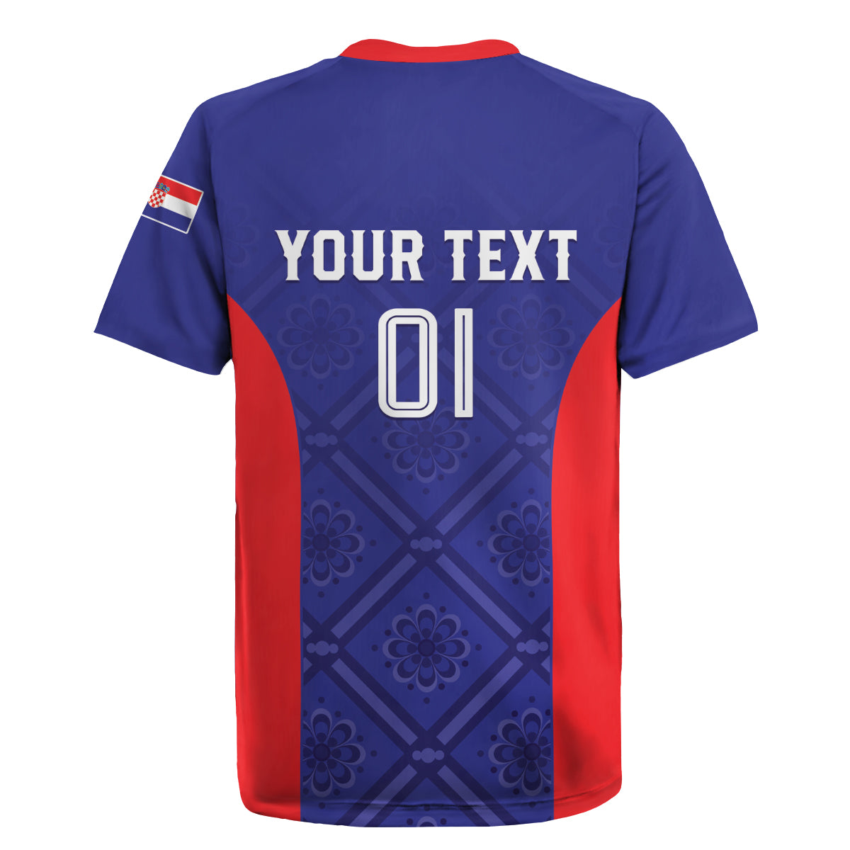 Personalized Croatia 2024 Football Rugby Jersey Hrvatska Vatreni - Wonder Print Shop
