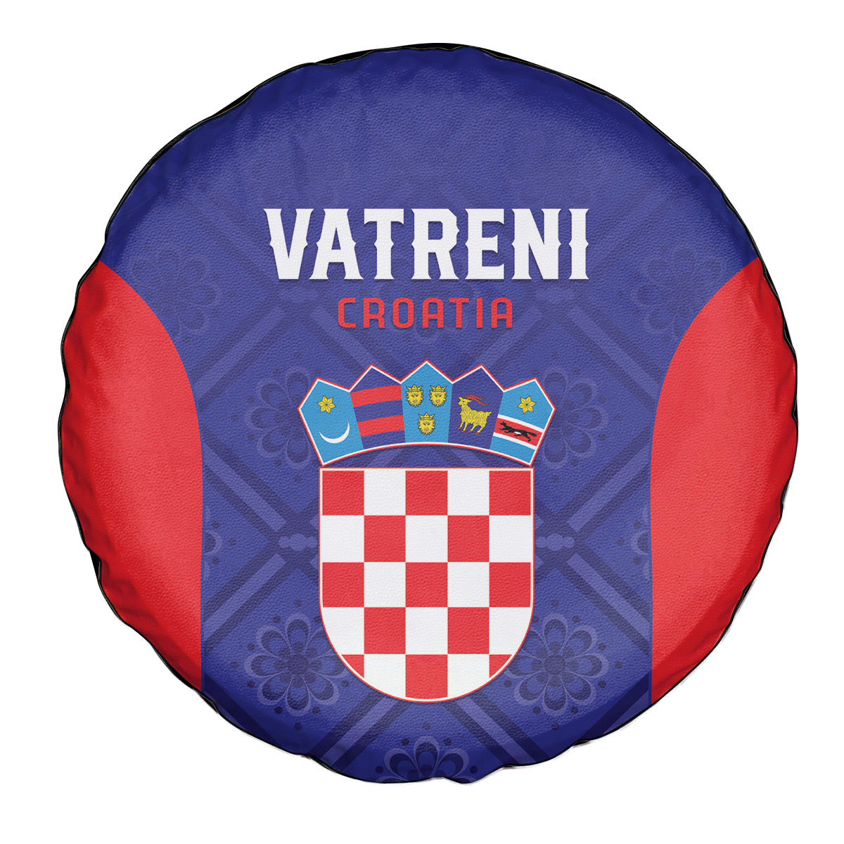 Croatia 2024 Football Spare Tire Cover Hrvatska Vatreni - Wonder Print Shop