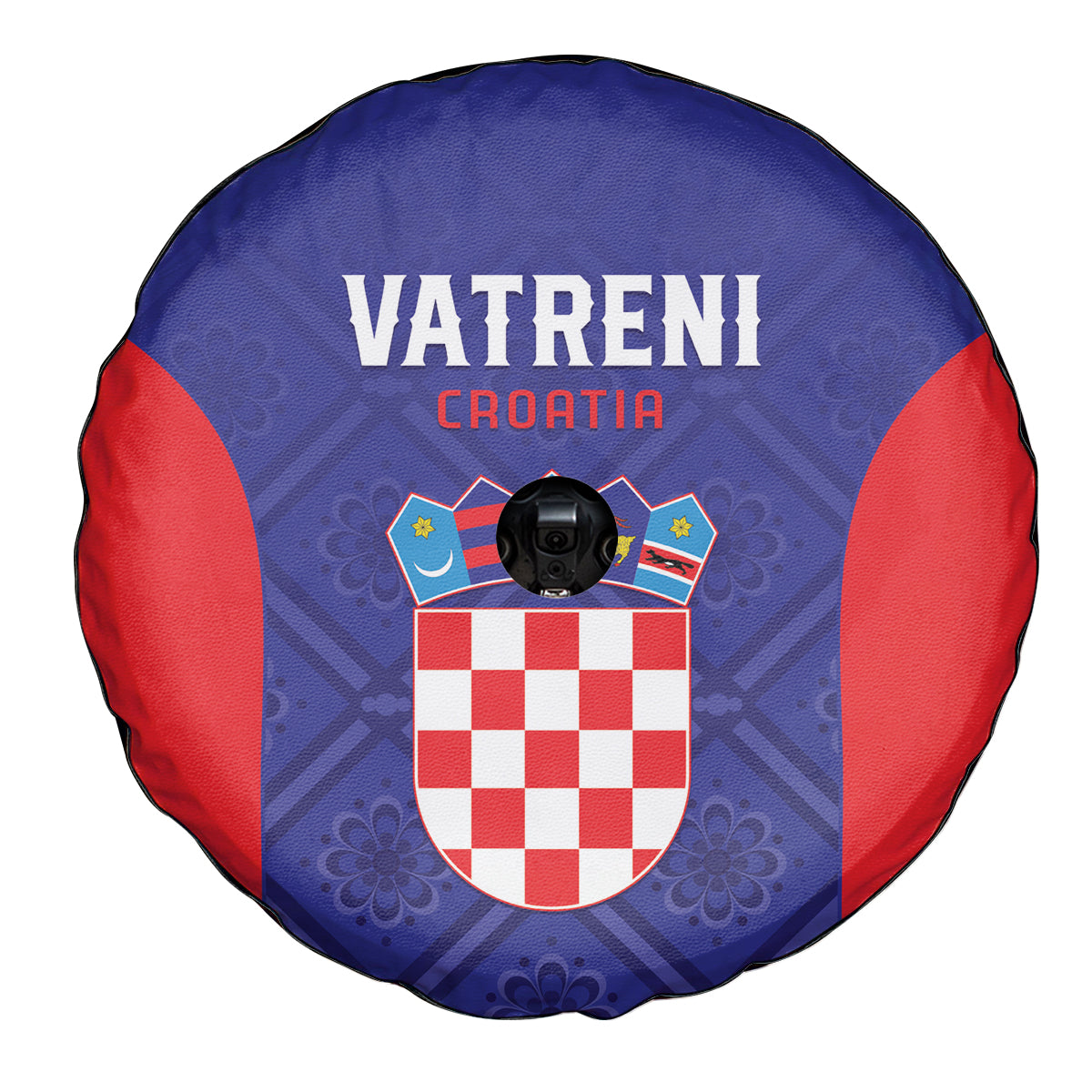 Croatia 2024 Football Spare Tire Cover Hrvatska Vatreni - Wonder Print Shop