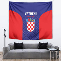 Croatia 2024 Football Tapestry Hrvatska Vatreni - Wonder Print Shop