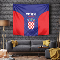 Croatia 2024 Football Tapestry Hrvatska Vatreni - Wonder Print Shop