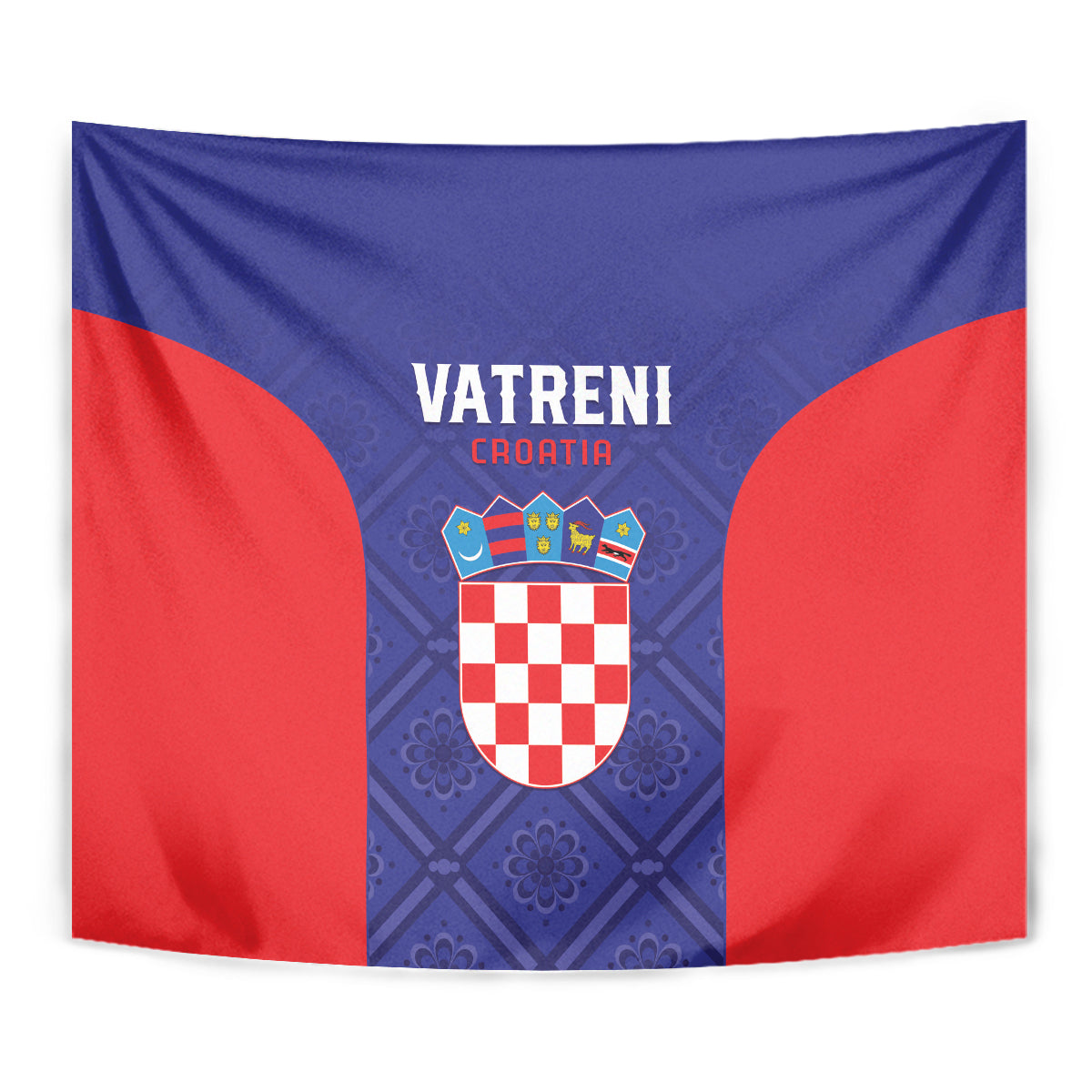 Croatia 2024 Football Tapestry Hrvatska Vatreni - Wonder Print Shop