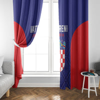 Croatia 2024 Football Window Curtain Hrvatska Vatreni - Wonder Print Shop