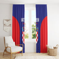Croatia 2024 Football Window Curtain Hrvatska Vatreni - Wonder Print Shop