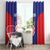 Croatia 2024 Football Window Curtain Hrvatska Vatreni - Wonder Print Shop