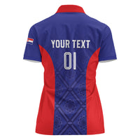 Personalized Croatia 2024 Football Women Polo Shirt Hrvatska Vatreni - Wonder Print Shop