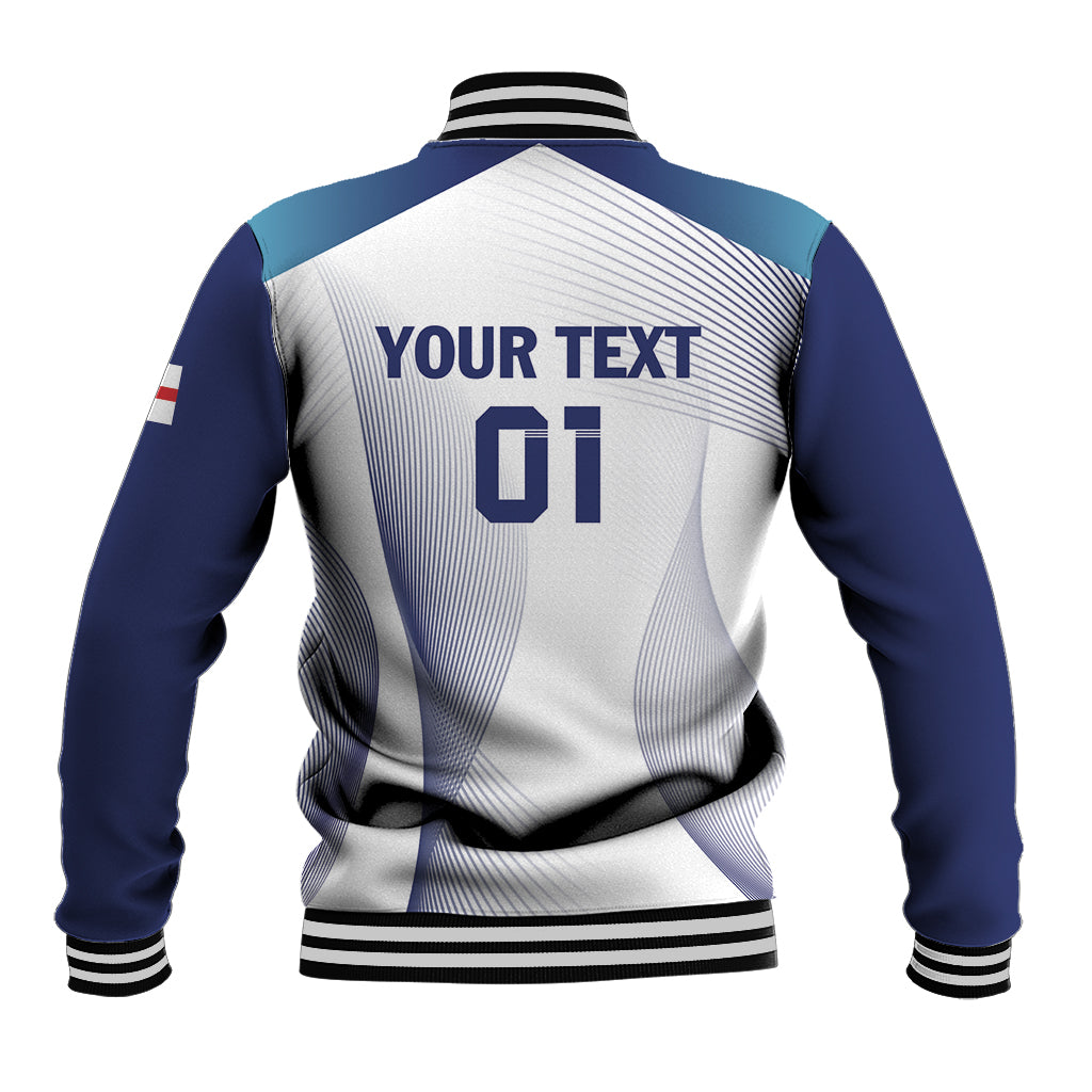 Personalized England 2024 Football Baseball Jacket Come On The Three Lions - Wonder Print Shop