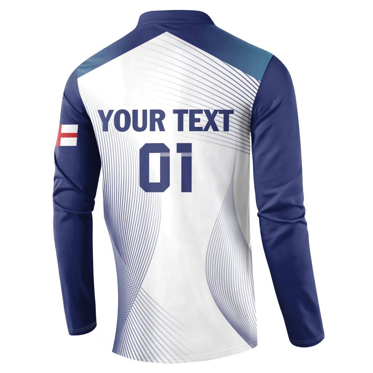 Personalized England 2024 Football Button Sweatshirt Come On The Three Lions - Wonder Print Shop