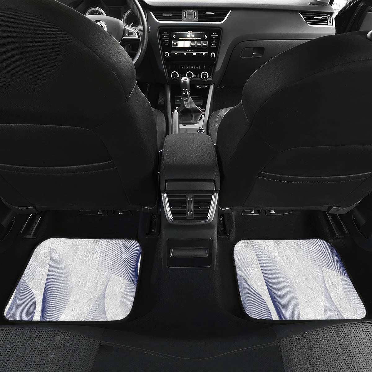 England 2024 Football Car Mats Come On The Three Lions - Wonder Print Shop