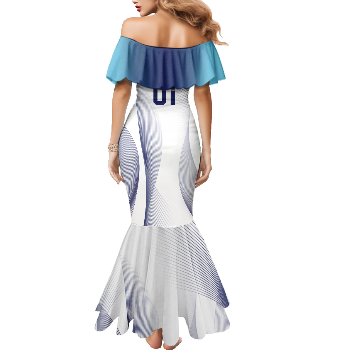 Personalized England 2024 Football Family Matching Mermaid Dress and Hawaiian Shirt Come On The Three Lions - Wonder Print Shop
