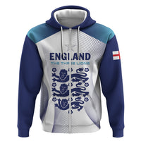 Personalized England 2024 Football Hoodie Come On The Three Lions - Wonder Print Shop