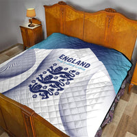 England 2024 Football Quilt Come On The Three Lions - Wonder Print Shop