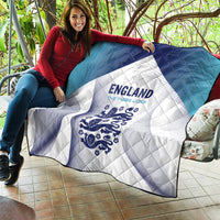 England 2024 Football Quilt Come On The Three Lions - Wonder Print Shop