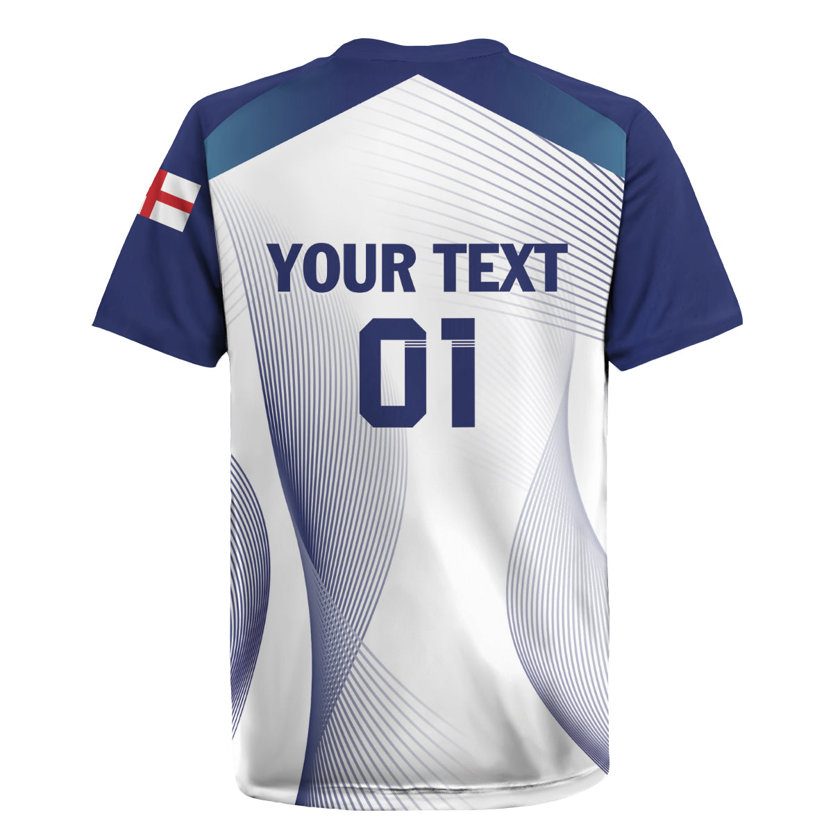 Personalized England 2024 Football Rugby Jersey Come On The Three Lions - Wonder Print Shop