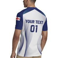 Personalized England 2024 Football Rugby Jersey Come On The Three Lions - Wonder Print Shop