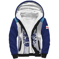 Personalized England 2024 Football Sherpa Hoodie Come On The Three Lions - Wonder Print Shop