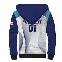Personalized England 2024 Football Sherpa Hoodie Come On The Three Lions - Wonder Print Shop