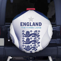England 2024 Football Spare Tire Cover Come On The Three Lions - Wonder Print Shop