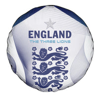 England 2024 Football Spare Tire Cover Come On The Three Lions - Wonder Print Shop