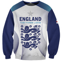 Personalized England 2024 Football Sweatshirt Come On The Three Lions - Wonder Print Shop