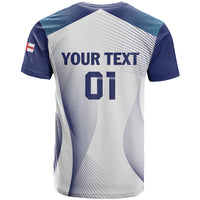 Personalized England 2024 Football T Shirt Come On The Three Lions - Wonder Print Shop