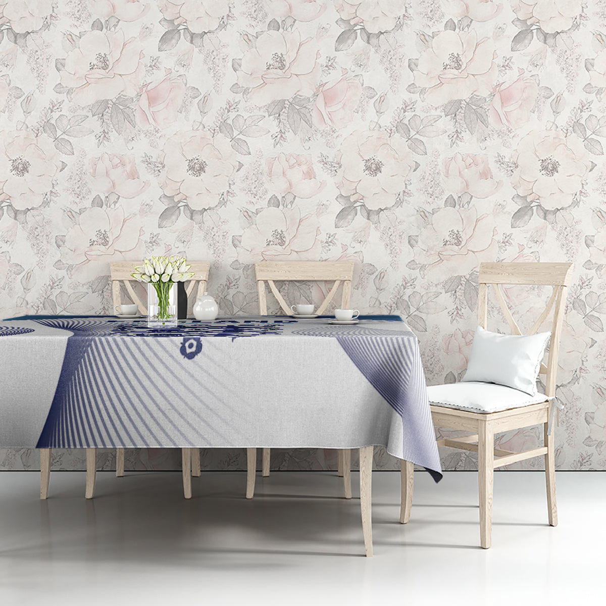 England 2024 Football Tablecloth Come On The Three Lions - Wonder Print Shop