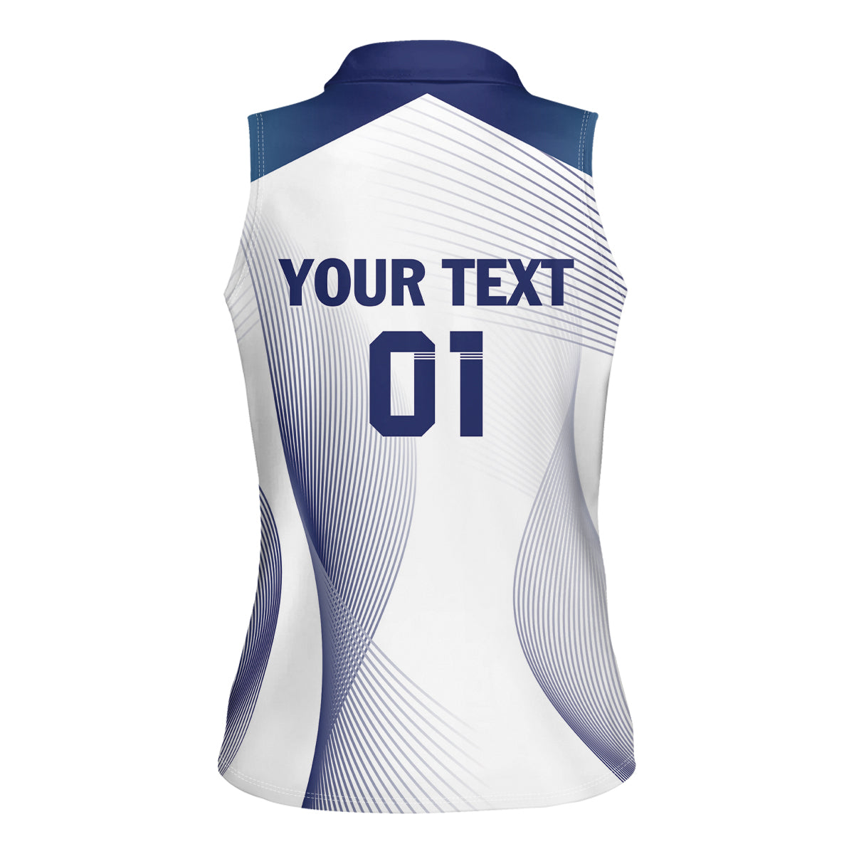 Personalized England 2024 Football Women Sleeveless Polo Shirt Come On The Three Lions - Wonder Print Shop