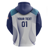 Personalized England 2024 Football Zip Hoodie Come On The Three Lions - Wonder Print Shop