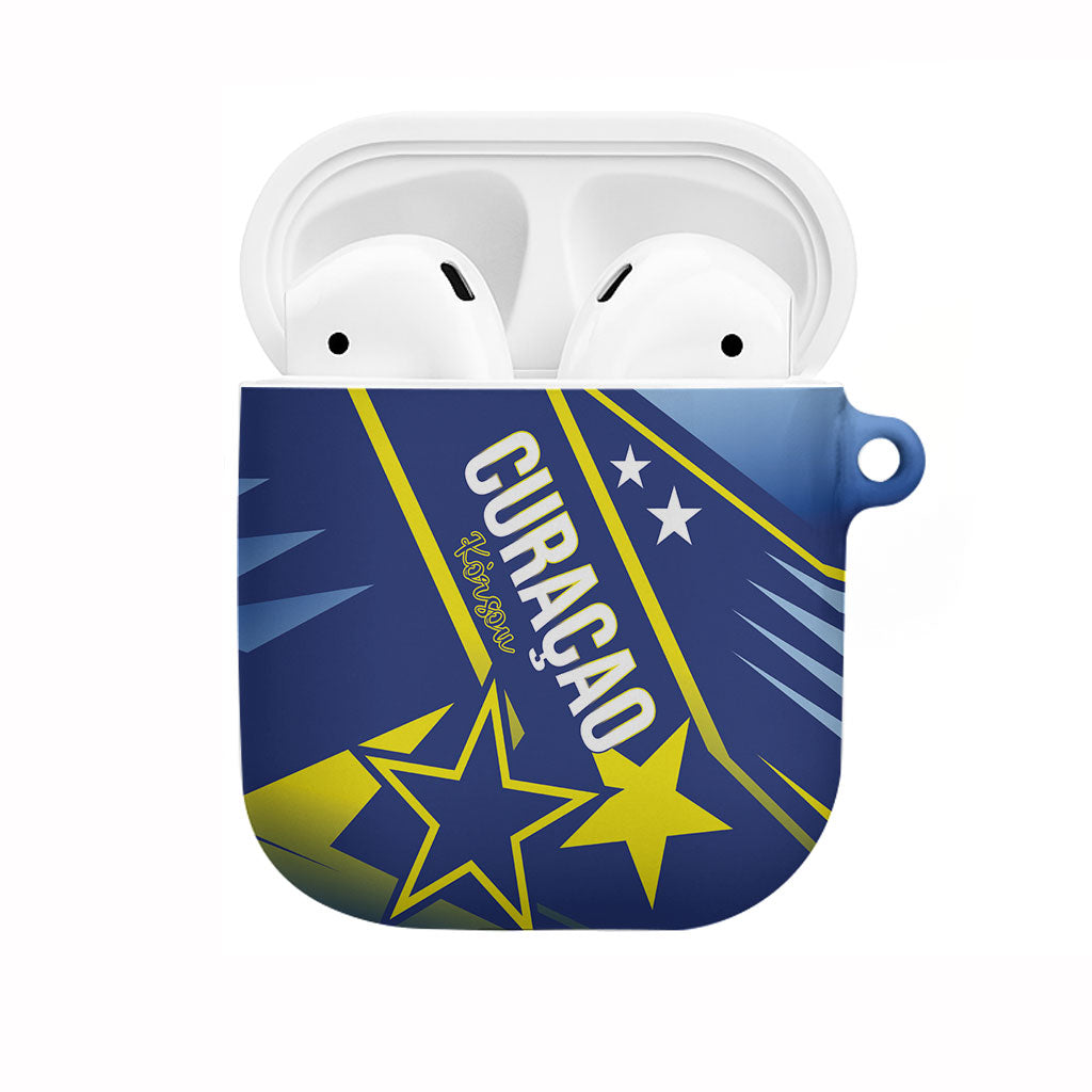 Country of Curacao AirPods Case Proud of Our Flag