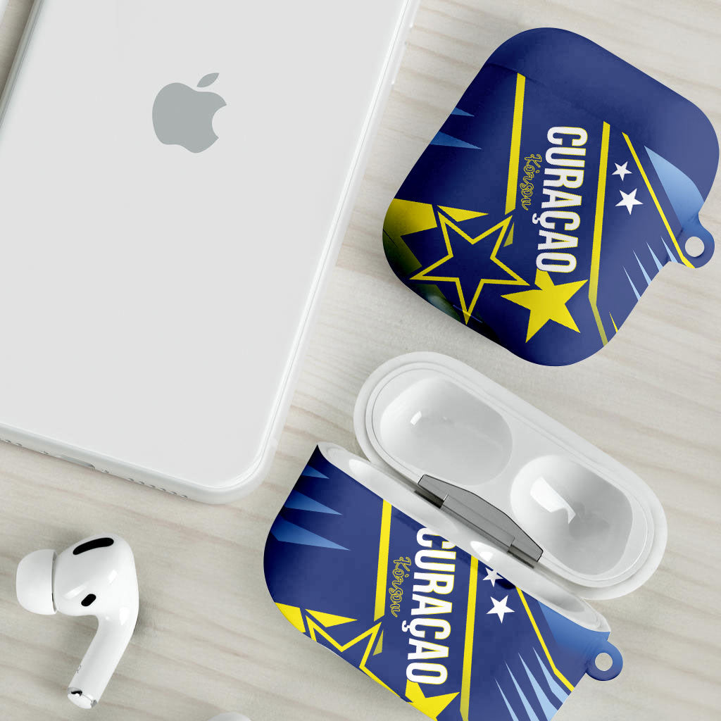 Country of Curacao AirPods Case Proud of Our Flag
