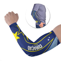 Personalized Country of Curacao Arm Sleeves Proud of Our Flag