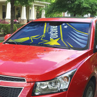 Country of Curacao Auto Sun Shade Proud of Our Flag