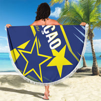 Country of Curacao Beach Blanket Proud of Our Flag
