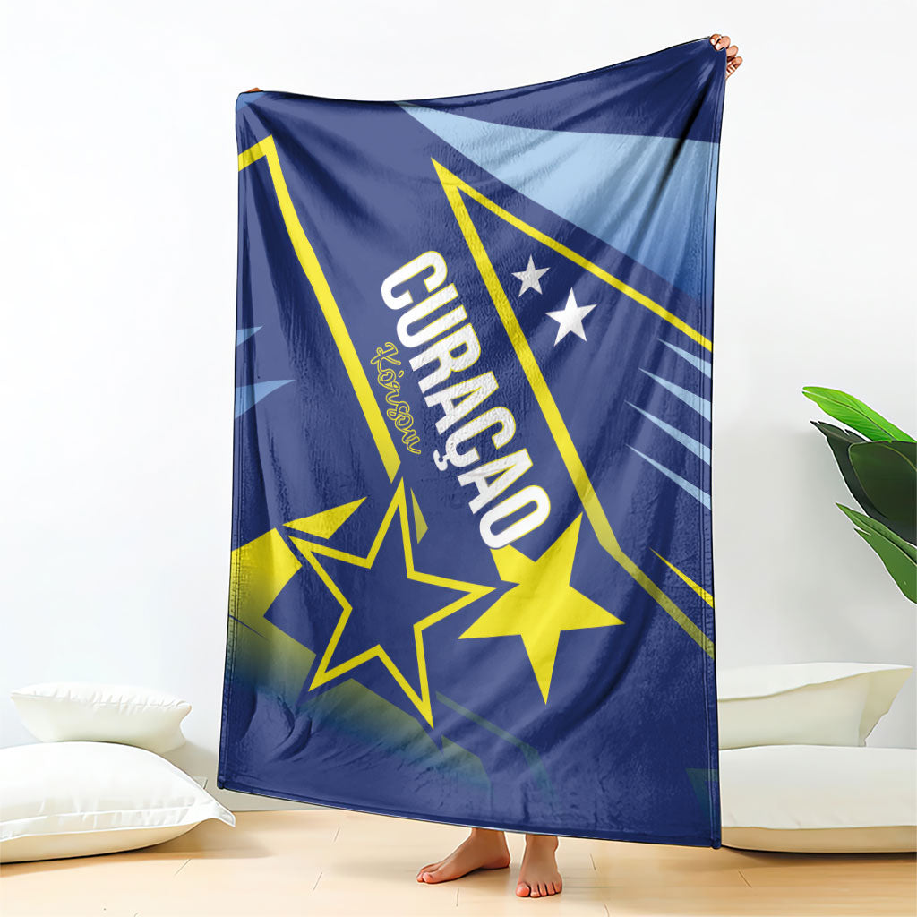 Country of Curacao Blanket Proud of Our Flag