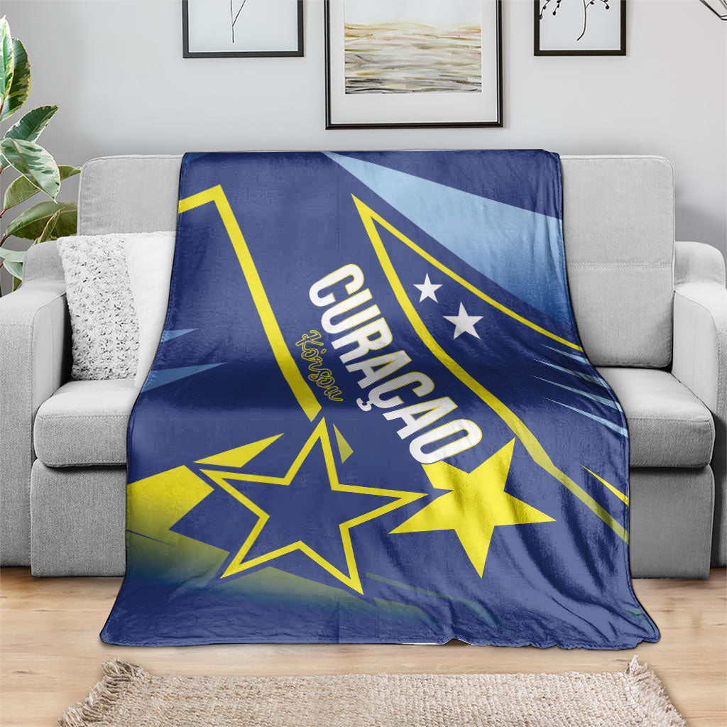 Country of Curacao Blanket Proud of Our Flag