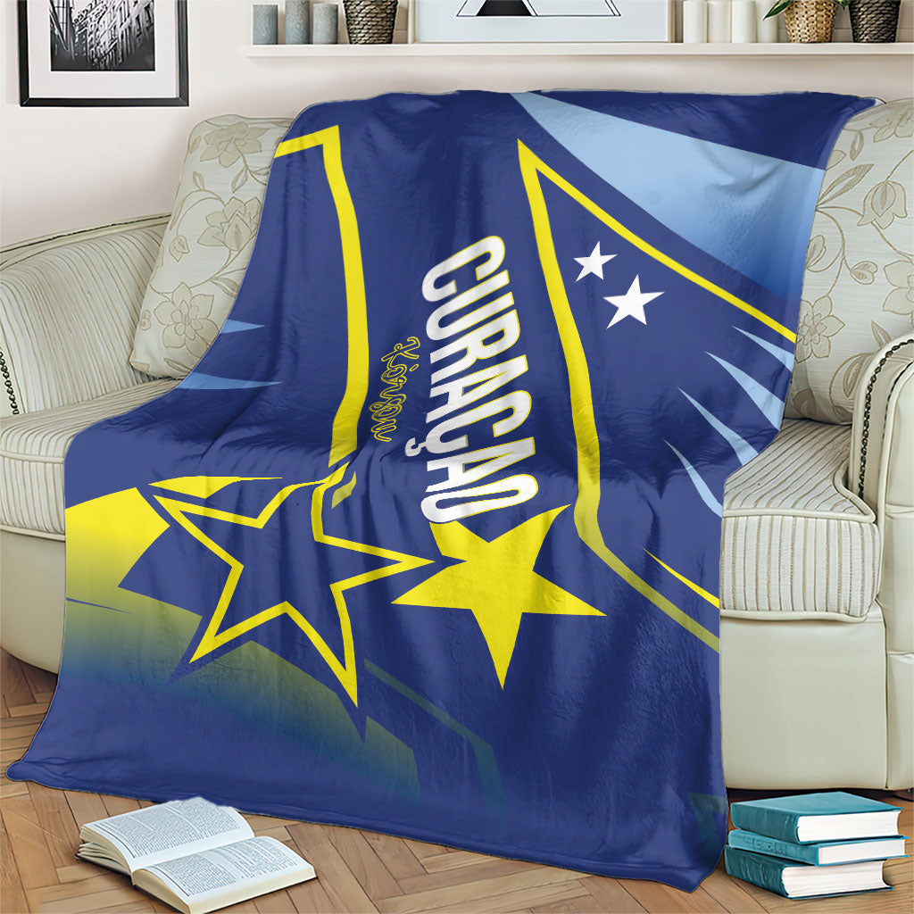 Country of Curacao Blanket Proud of Our Flag