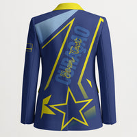 Personalized Country of Curacao Blazer Proud of Our Flag