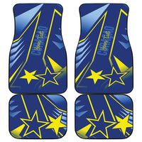Personalized Country of Curacao Car Mats Proud of Our Flag