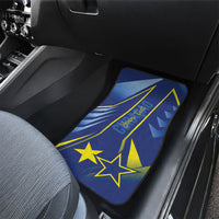 Personalized Country of Curacao Car Mats Proud of Our Flag