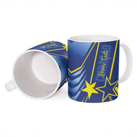 Personalized Country of Curacao Ceramic Mug Proud of Our Flag