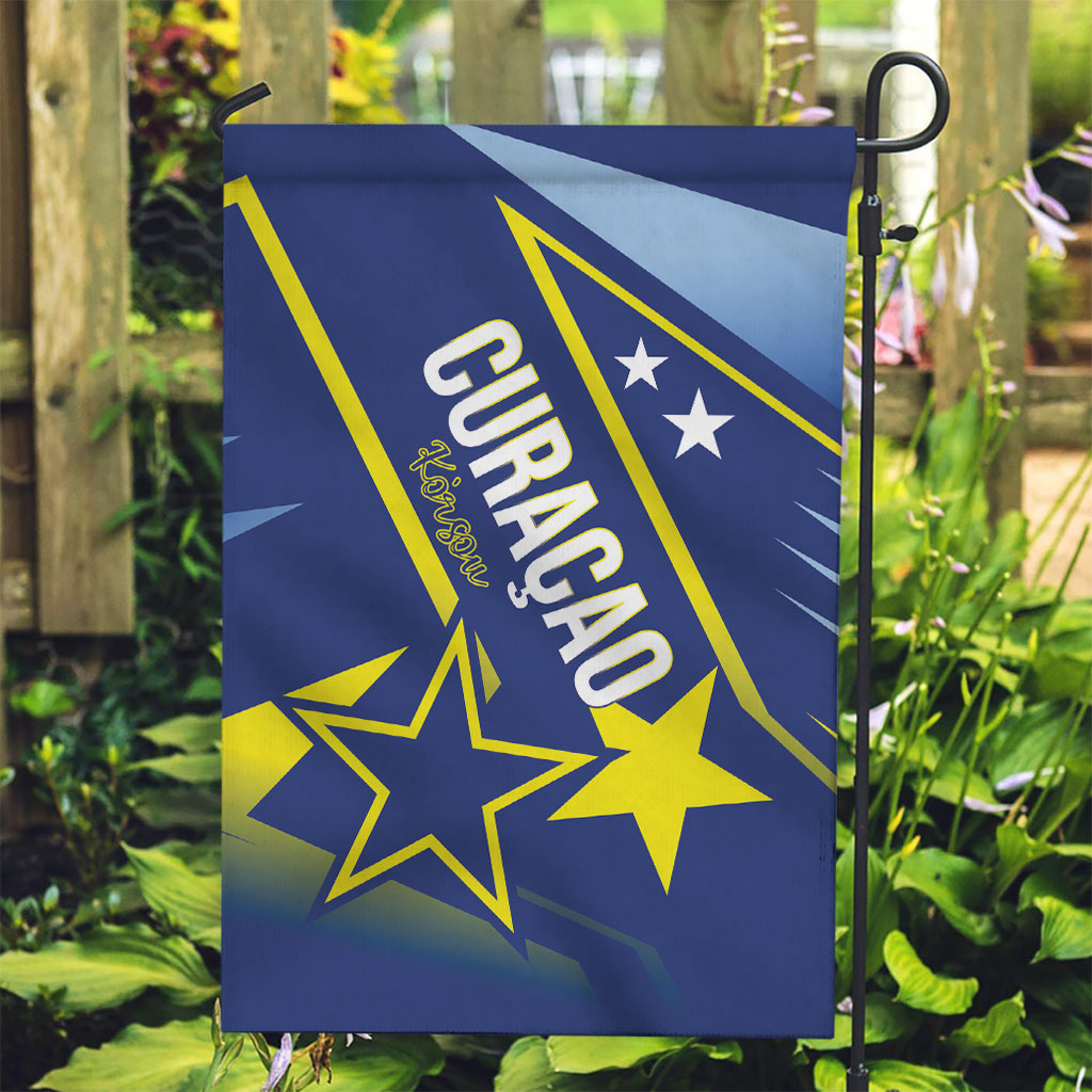 Country of Curacao Garden Flag Proud of Our Flag